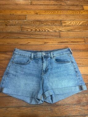 Old Navy Light Blue Denim Cuffed Shorts